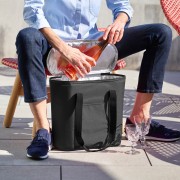 Reisenthel borsa termica per shopping 15 L nero