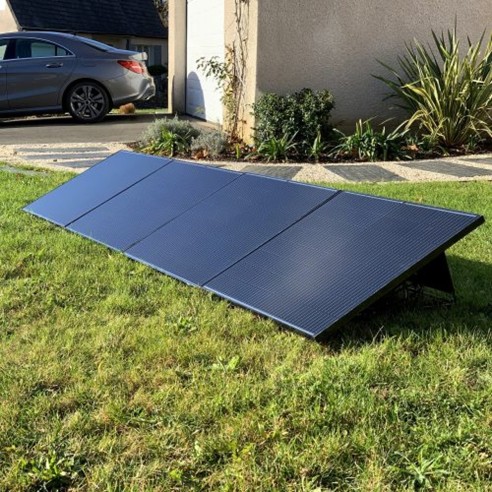 kit 4 pannelli fotovoltaici a terra 400 watt Soria Avidsen 127100