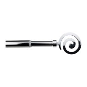Kit bastone per tenda estensibile cromo Spirale 70/120 cm Mini Ø 12 mm Errebi