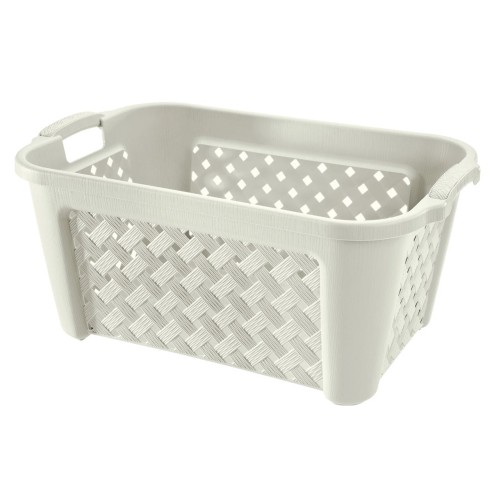Cesta portabiancheria Arianna 35 L angora