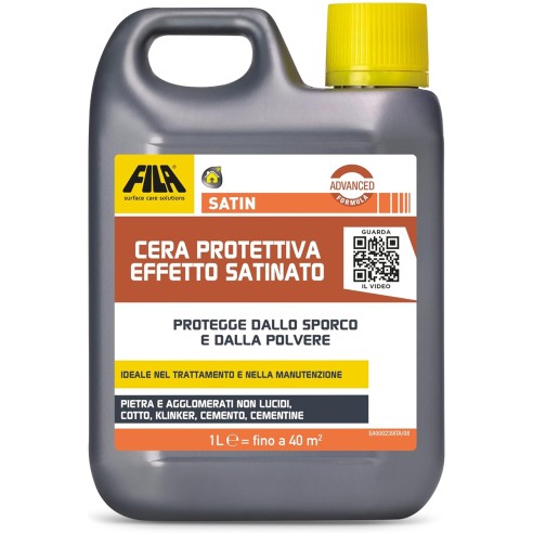 Cera protettiva effetto satinato FILA SATIN 1L
