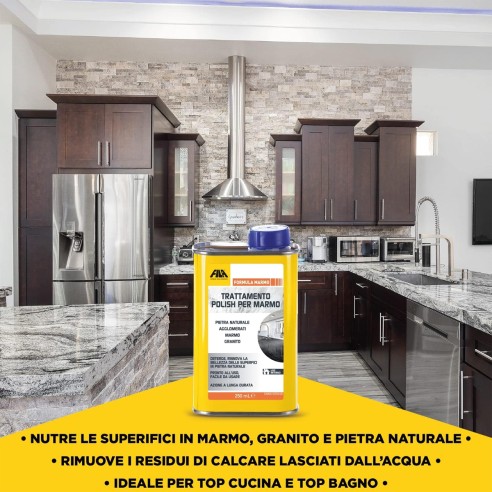 Trattamento polish per marmo FILA FORMULA MARMO 250ml