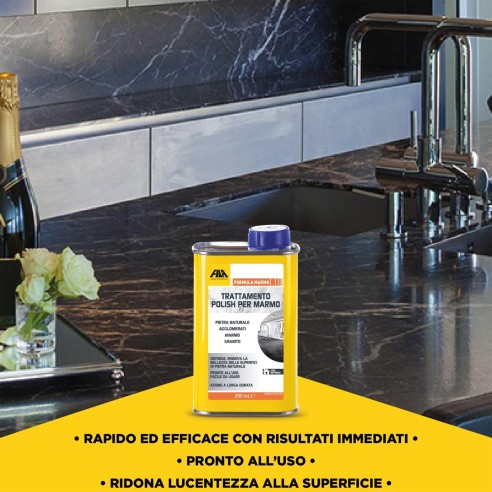 Trattamento polish per marmo FILA FORMULA MARMO 250ml