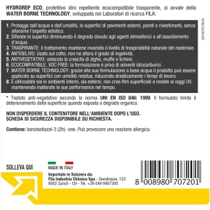 Idrorepellente traspirante FILA HYDROREP ECO 1 L 2