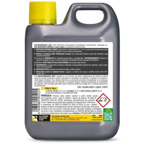 Protettivo anti infiltrazione FILA SALVATERRAZZA ECO 1 L