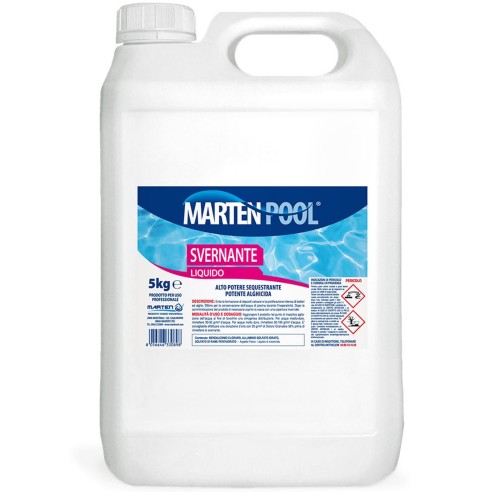 Svernante liquido potente alghicida per trattamento invernale 5L Marten