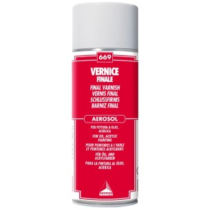 Vernice finale spray per pittura a olio 400 ml