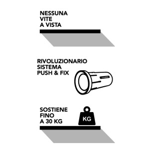 Kimono mensola tamburata XL4 nero 2