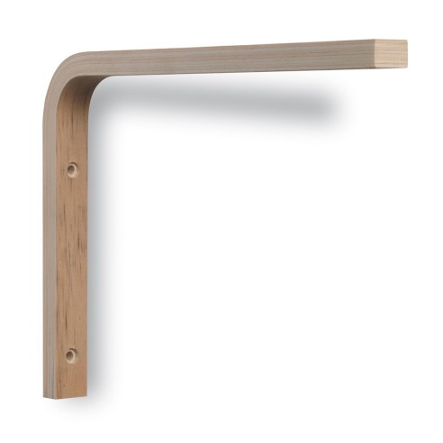 Staffa per mensola Elle legno naturale 1pz
