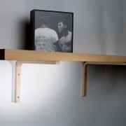 Staffa per mensola Elle legno naturale 1pz
