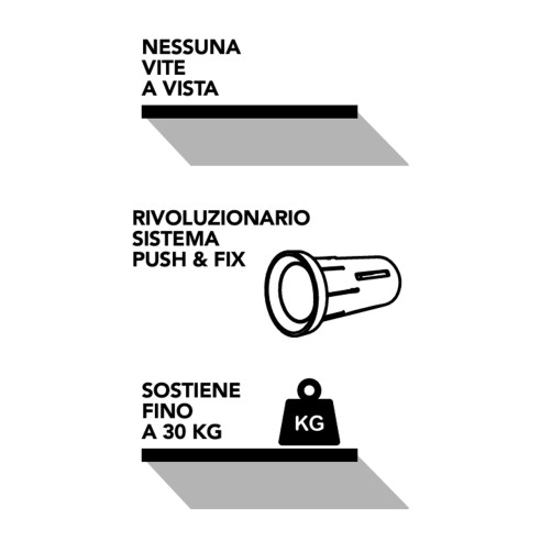 istruzioni Kimono mensola tamburata XL4 rovere grigio