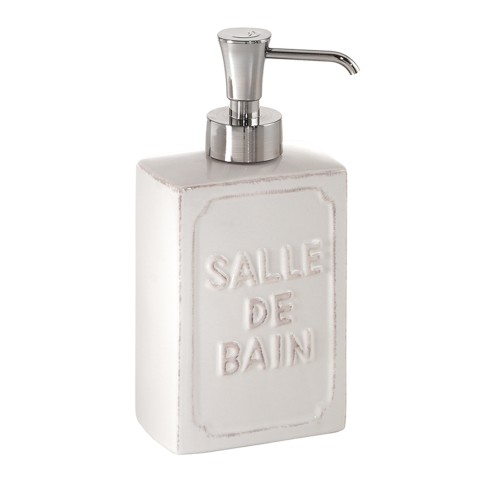 Gedy Vivienne dosasapone ceramica bianco