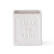Gedy Vivienne porta spazzolini ceramica bianco