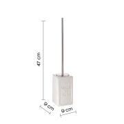 Gedy Vivienne scopino bagno bianco