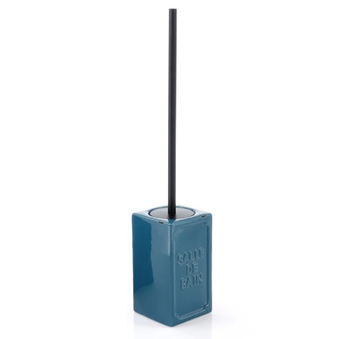 Gedy Vivienne scopino bagno ceramica blu