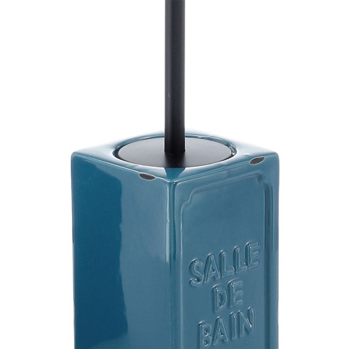 Gedy Vivienne scopino bagno ceramica blu
