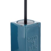 Gedy Vivienne scopino bagno ceramica blu