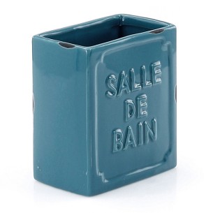 Gedy Vivienne porta spazzolini blu