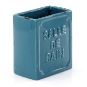 Gedy Vivienne porta spazzolini blu