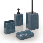 accessori bagno linea Vivienne blu di Gedy