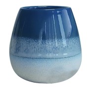 Gedy Shejla porta spazzolini ceramica blu degradè