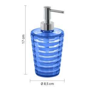 Glady dispenser dosasapone blu trasparente 2
