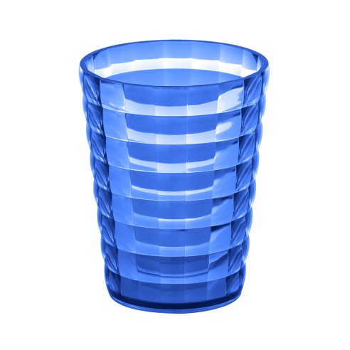 Glady bicchiere porta spazzolini blu