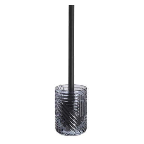 Corinne scopino bagno vetro blu