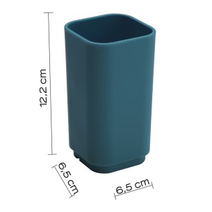 Seventy porta spazzolini blu petrolio 2