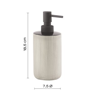 Naomi dosasapone ceramica grigio 2