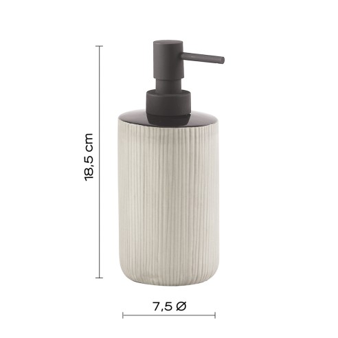 Naomi dosasapone ceramica grigio