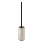 Gedy Naomi scopino bagno ceramica grigio chiaro