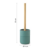 Gedy Thea scopino bagno naturale/verde