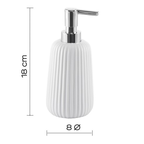 Marika dosasapone ceramica bianco