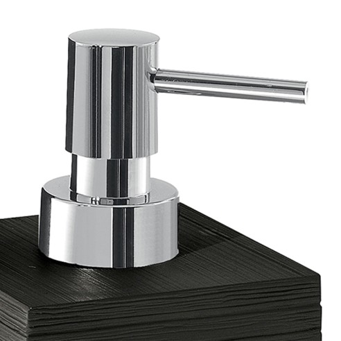 Gedy Quadrotto dispenser dosasapone nero