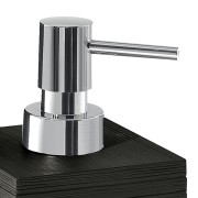 Gedy Quadrotto dispenser dosasapone nero