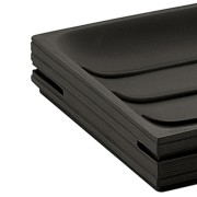 Gedy Quadrotto portasapone resina nero