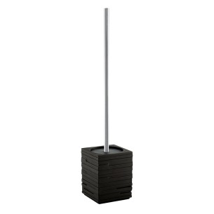 Gedy Quadrotto scopino bagno nero
