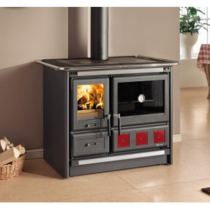 Cucina a legna Rosa XXL VST Nero La Nordica 2