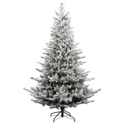 Albero di Natale innevato Noel 180 cm Flora Noelflock180