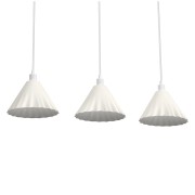 Lampada a sospensione 3 luci Ledvance Decor Pulp, bianco, E14