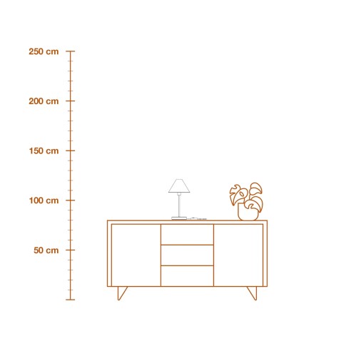 Lampada da tavolo Ledvance Decor Pulp bianco, E14, dimmerabile