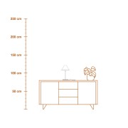 Lampada da tavolo Ledvance Decor Pulp bianco, E14, dimmerabile