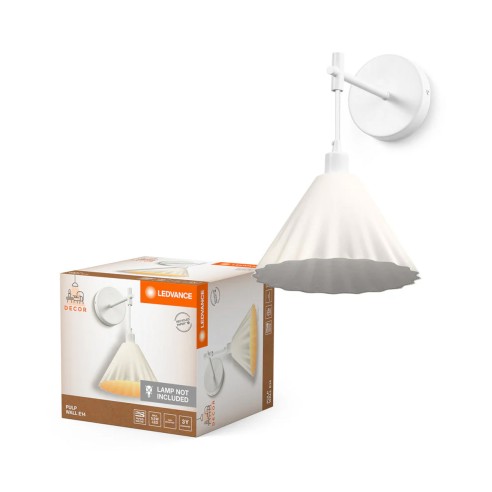 Lampada da parete Ledvance Decor Pulp bianco, E14