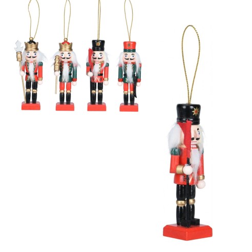 Pendente schiaccianoci in legno H10 cm assortito H&S AAE203100