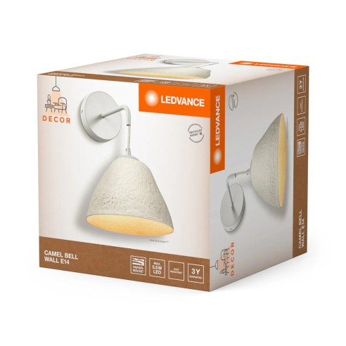 Lampada da parete Ledvance Decor Camel Bell bianco, E14
