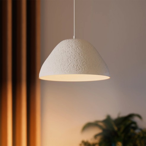 Lampada a sospensione Ledvance Decor Camel Bell bianco, E27 ambientata