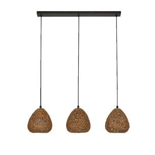 Lampada a sospensione 3 luci Ledvance Decor Paper Drop beige, E27 2