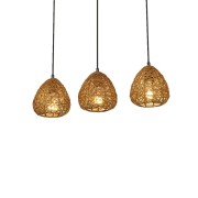Lampada a sospensione 3 luci Ledvance Decor Paper Drop beige, E27