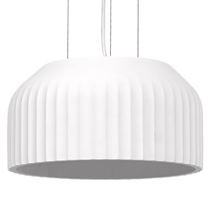 Lampadario in gesso Ledvance Decor Plaster Routes bianco, E27 2
